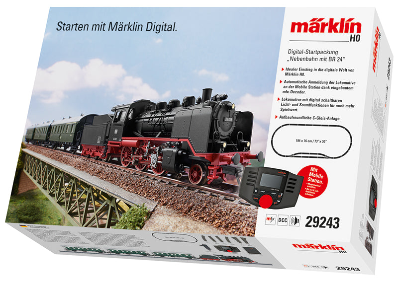 Märklin digitale start set Zijlijn met BR 24 Marklin 29243
