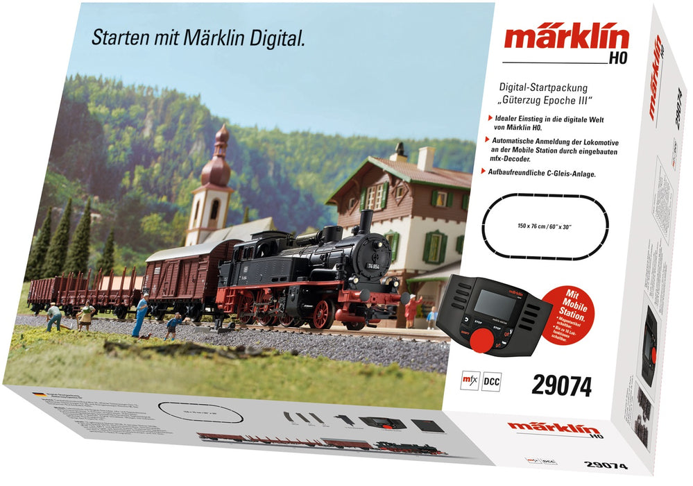 Märklin digitale start set Goederentrein tijdperk III Marklin 29074