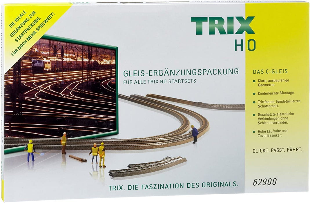 Trix rails/C-Gleis uitbreiding set Trix 62900 H0 (1:87)