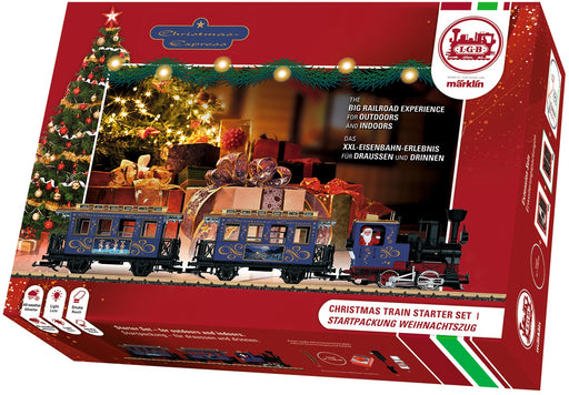 Ijver speelgoed Shilling LGB start set kersttrein / Weihnachtszug LGB 70305 — Kleine Treinen