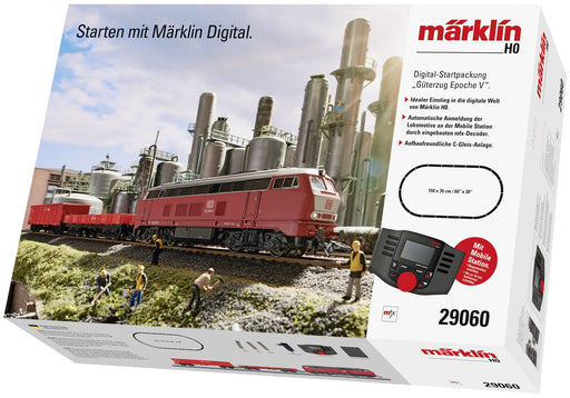Oprichter Geleend zonnebloem Märklin digitale start set Goederentrein tijdperk V Marklin 29060 — Kleine  Treinen