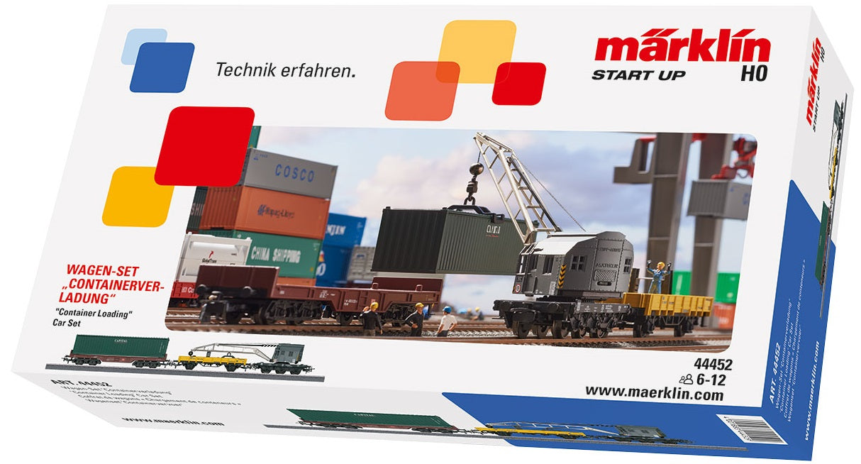 Märklin Start up - wagenset Containervervoer Start Up 44452