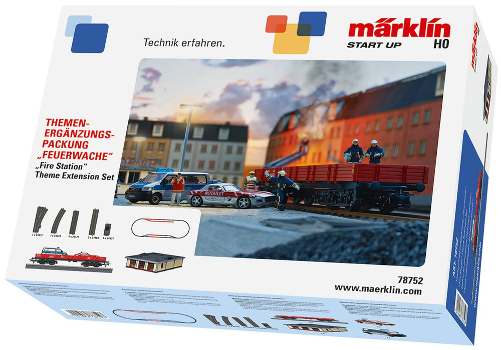 Märklin Start up uitbreidingsset Brandweerkazerne Start Up 78752